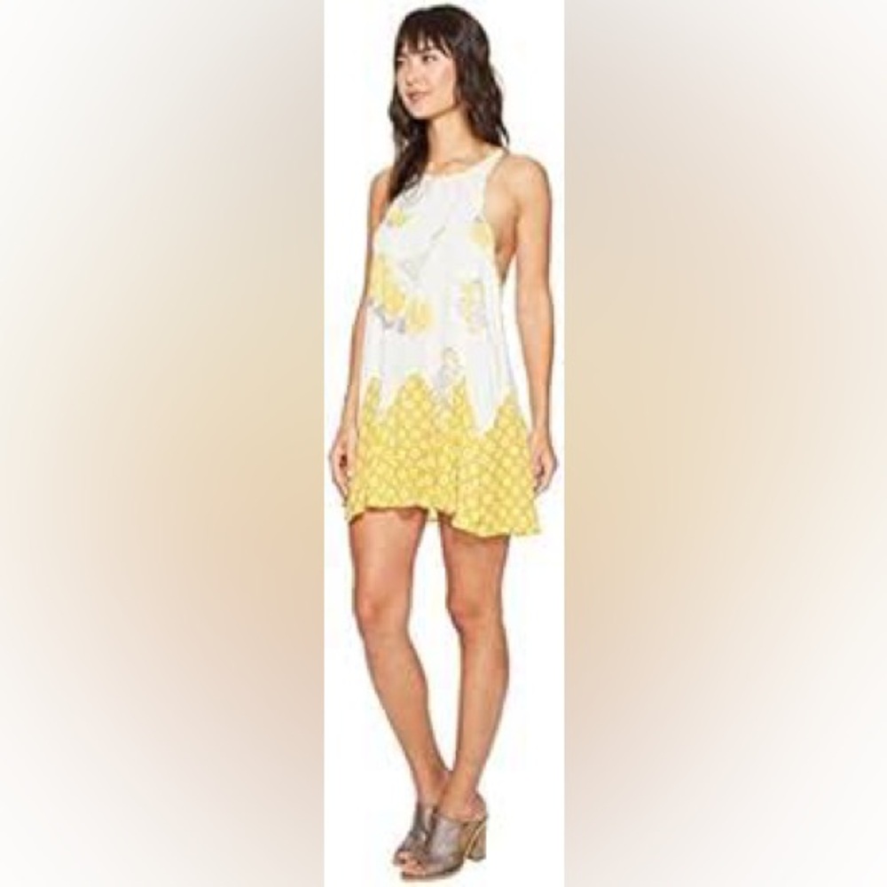 Free People Intimately Women's Someone Like You Slip Ivory Pajama Top Size Small - Picture 2 of 2